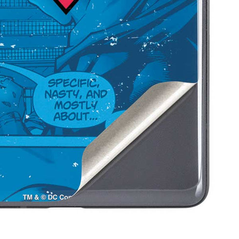 DC Comics Superman Logo Background Pattern Google Pixel 7a Skin
